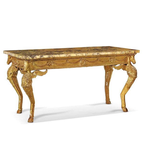 A ROMAN CENTRE TABLE, HALF 18TH CENTURY