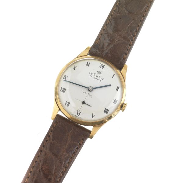 LE SALEVE YELLOW GOLD WRISTWATCH