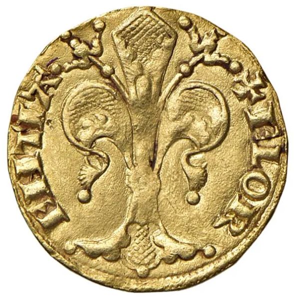 FIRENZE REPUBBLICA FIORINO D&rsquo;ORO XI SERIE (1368-1379)