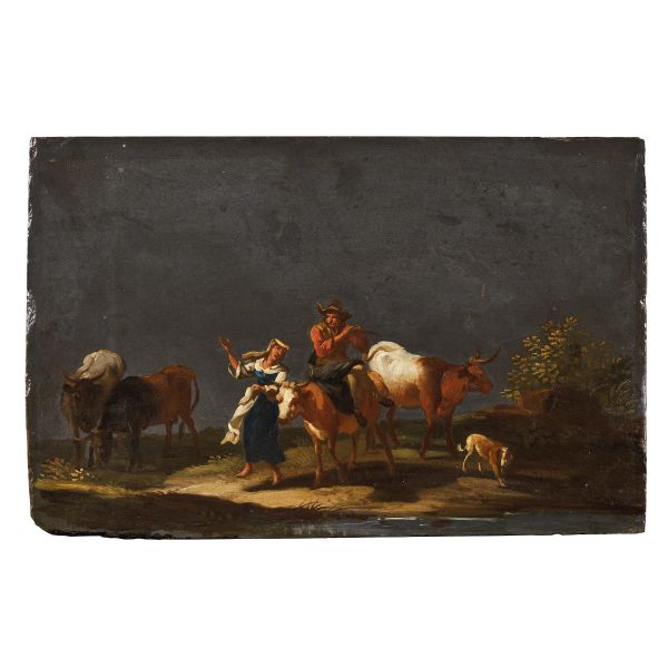 Pittore olandese attivo a Roma, sec. XVII