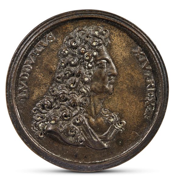 Italian, 17th century, Louis XIV, bronze