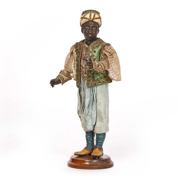 



A MOOR PAGE BOY, NAPLES, 18TH CENTURY