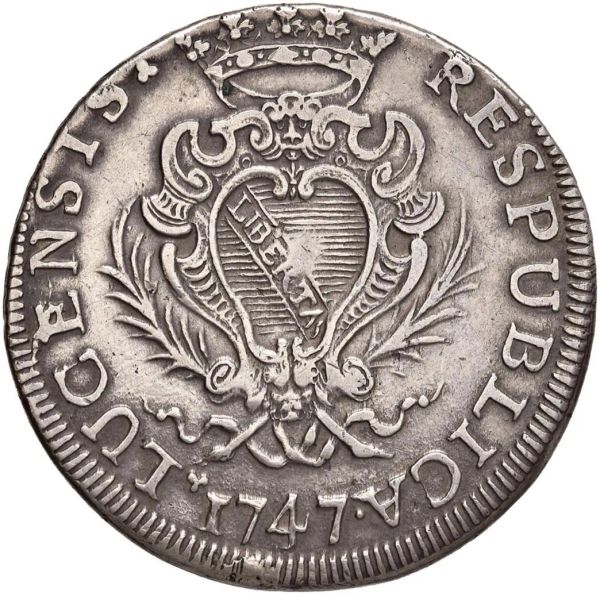 LUCCA REPUBBLICA (1369-1799), SCUDO 1747