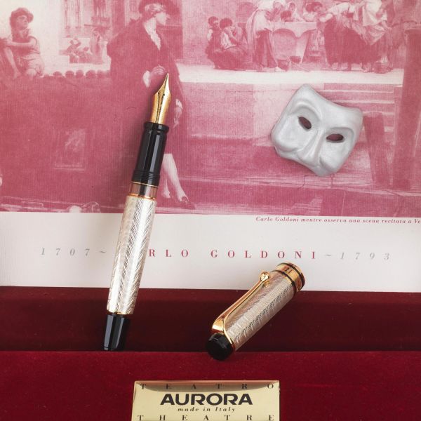 AURORA CARLO GOLDONI 200TH ANNIVERSARY (1707 &ndash; 1793) LIMITED EDITION FOUNTAIN PEN&nbsp; N. 0865/1793