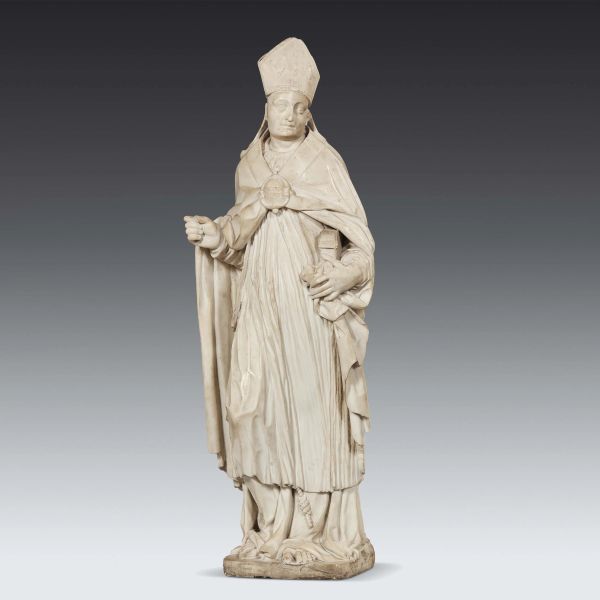 Attributed to Giovanni Battista Caccini, Saint Bonaventura, marble