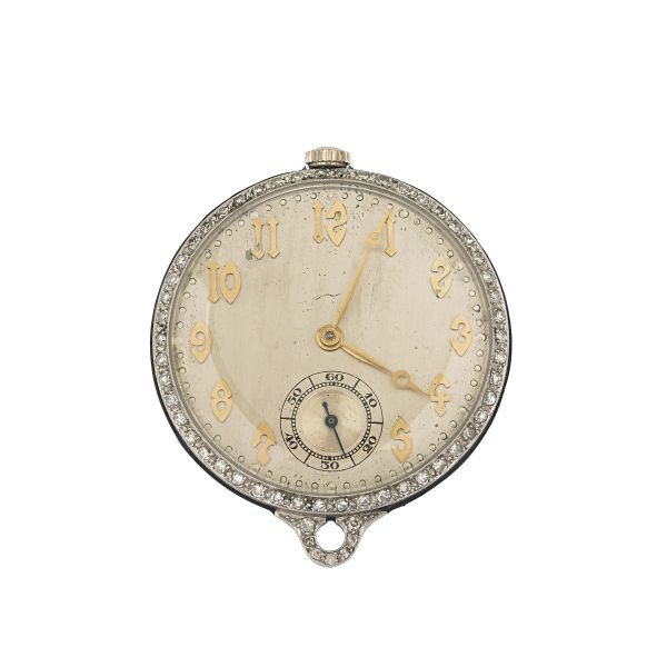 



OROLOGIO DA TASCA IN PLATINO