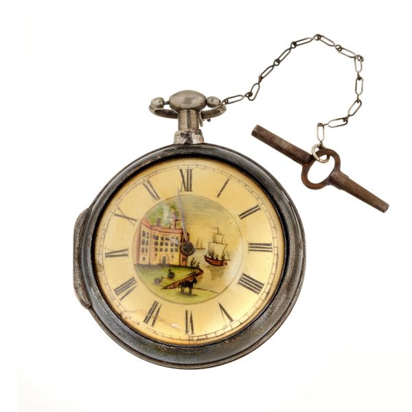 



WILLM BAXTER SILVER POCKET WATCH