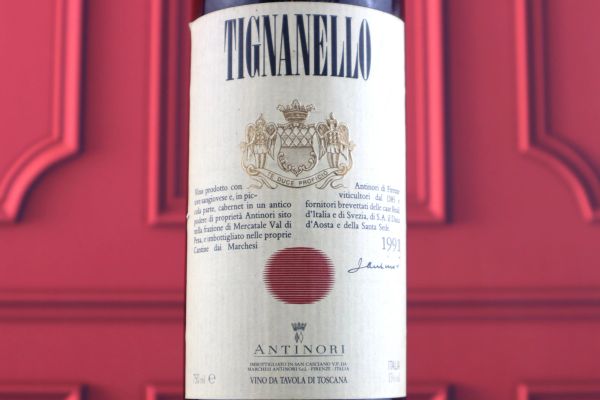 



Tignanello Antinori 1991
