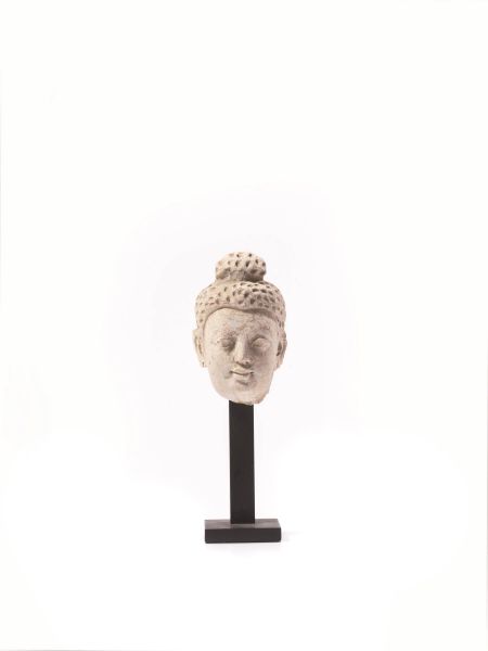 



A PLASTER HEAD, PAKISTAN/AFGHANISTAN, GANDHARA, 5TH CENTURY 