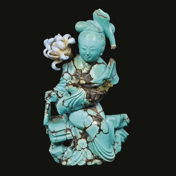 A SCULPTURE, CHINA, QING DYNASTY, 19-20TH CENTURIES