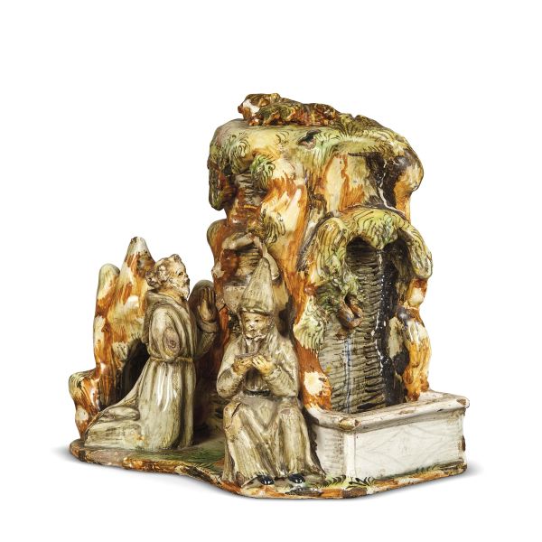 PICCOLO ALTARE DEVOZIONALE, URBINO, BOTTEGA PATANAZZI, 1570 CIRCA