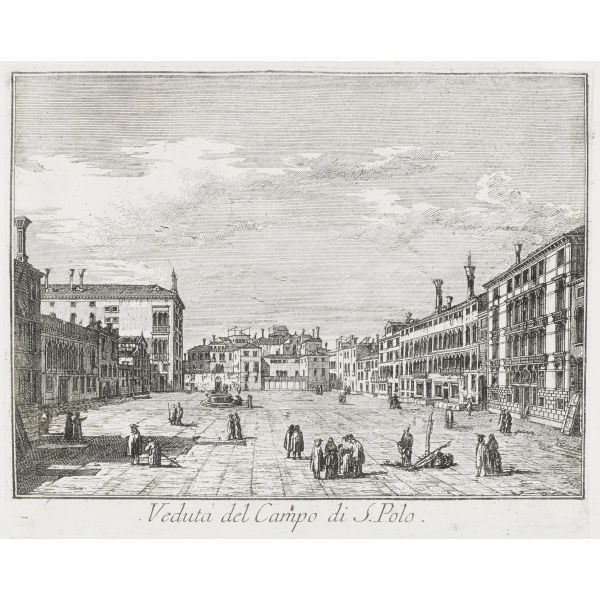 Zucchi, Francesco. Teatro delle fabbriche più cospicue in prospettiva della città di Venezia. Ven...