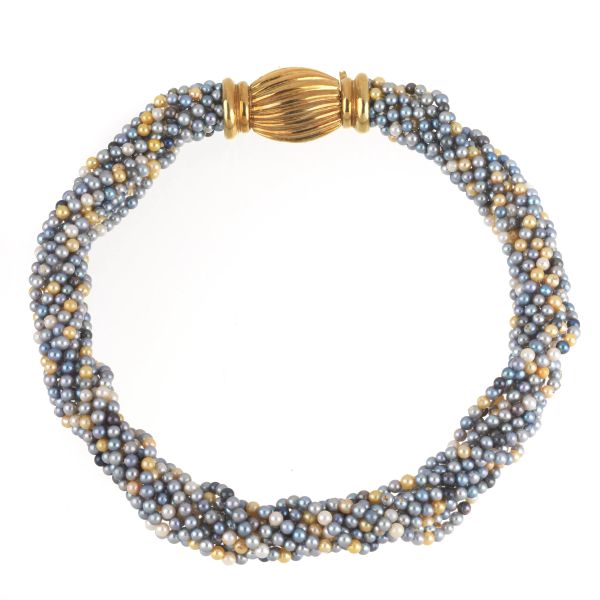 TORCHON MICROBEAD NECKLACE