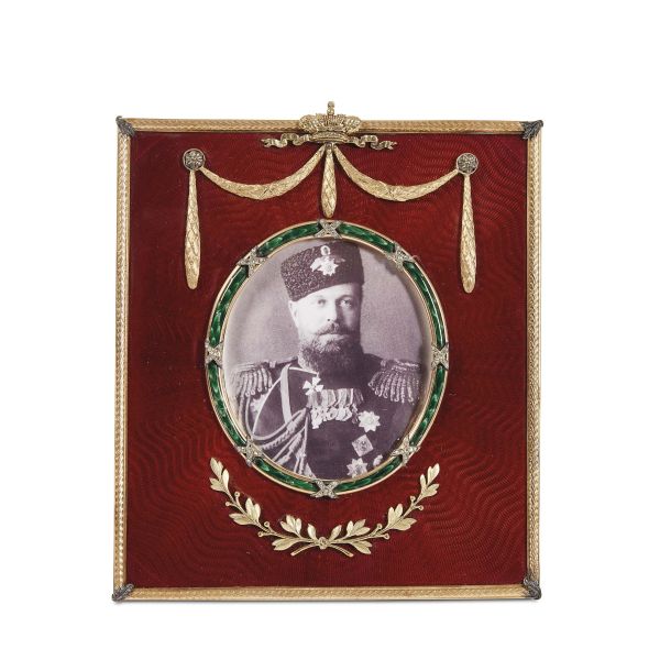AN IMPERIAL RUSSIAN FRAME, EARLY 20TH CENTURY