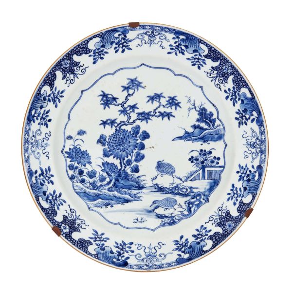 A PLATE, CHINA, QING DYNASTY, 18TH CENTURY