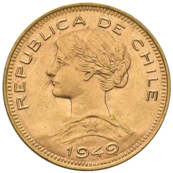 CILE 100 PESOS 1949