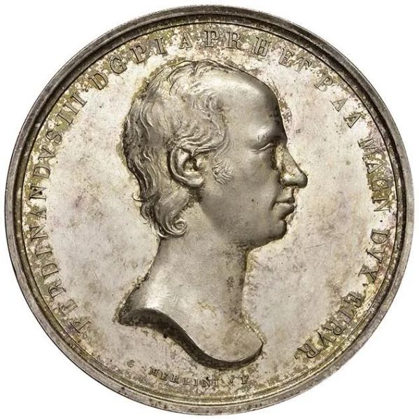 FERDINANDO III DI LORENA (1814-1824), MEDAGLIA COMMEMORATIVA