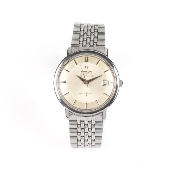 Omega - OMEGA CONSTELLATION &quot;PIE PAN&quot; REF. ST 168.004 STAINLESS STEEL WRISTWATCH, '60s