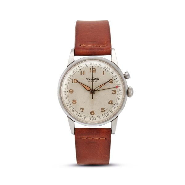 



VULCAIN CRICKET OVERSIZE STAINLESS STEEL WRISTWATCH