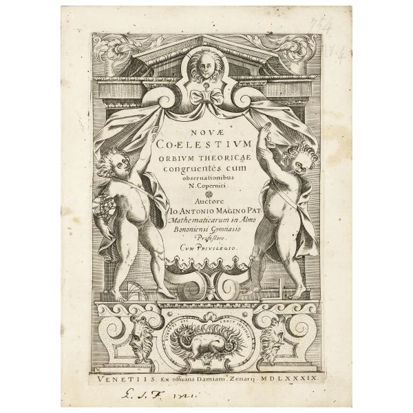 Prima edizione delle nuove teorie di Magini sui corpi celesti 