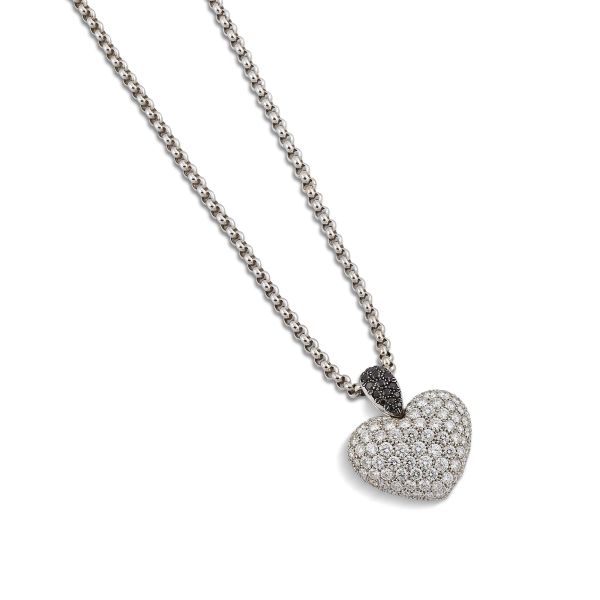 Chopard - CHOPARD DIAMOND NECKLACE WITH A HEART-SHAPED PENDANT