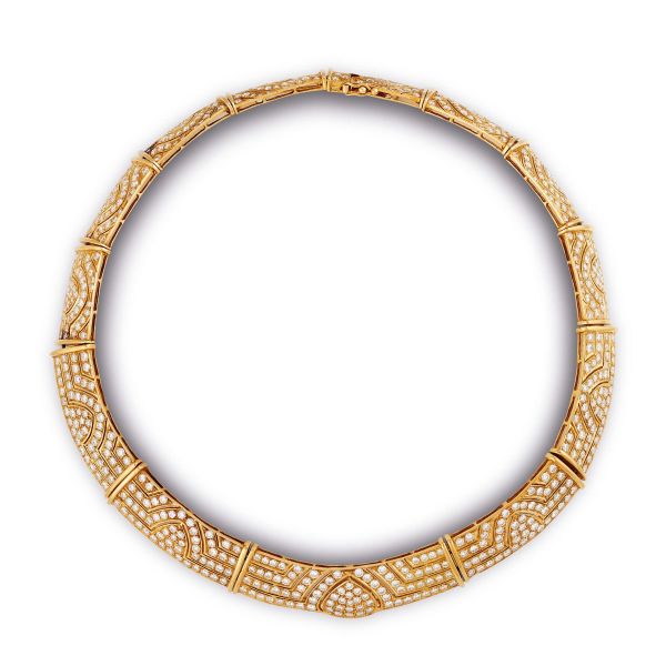 



DIAMOND CHOKER IN 18KT YELLOW GOLD