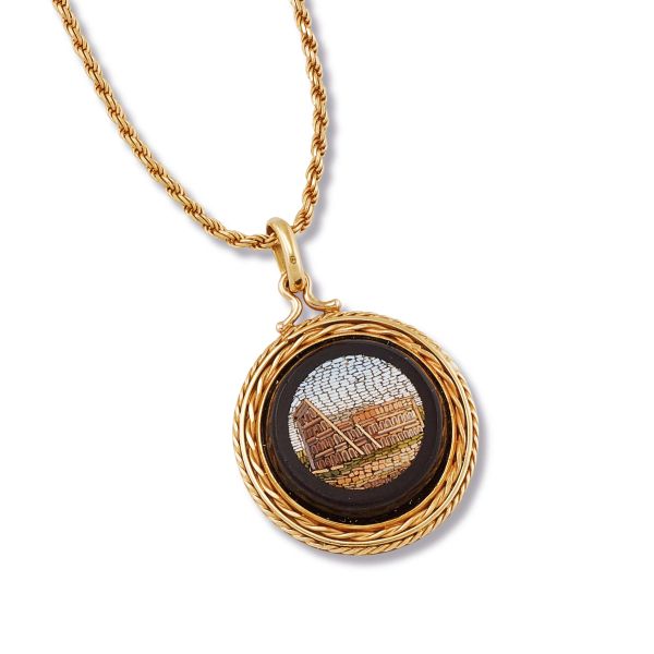 



NECKLACE WITH MICROMOSAIC