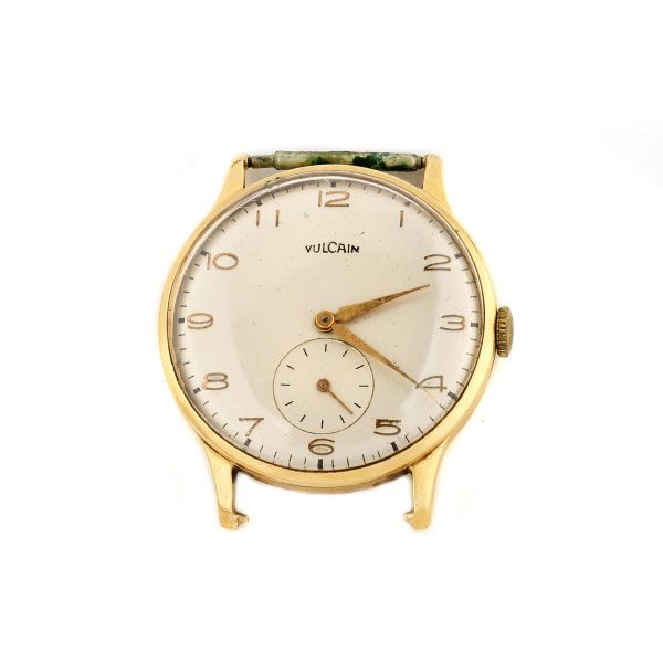 VULCAIN YELLOW GOLD WRISTWATCH N. 2012XX