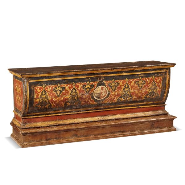 



A SENESE CASKET, FIRST HALF 16TH CENTURY