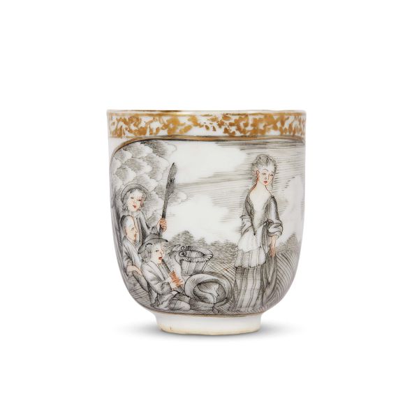 A SMALL CUP, CHINA, QUING DINASTY, QIANLONG PERIOD, CIRCA 1745