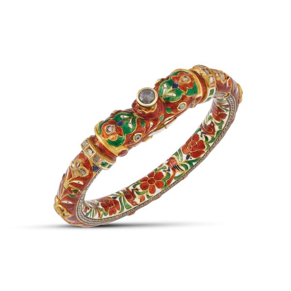 



BRACCIALE RIGIDO INDIANO KUNDAN