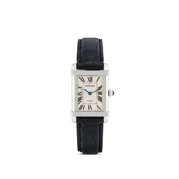 Cartier - CARTIER PARIS TANK CHINOISE PLATINUM WRISTWATCH