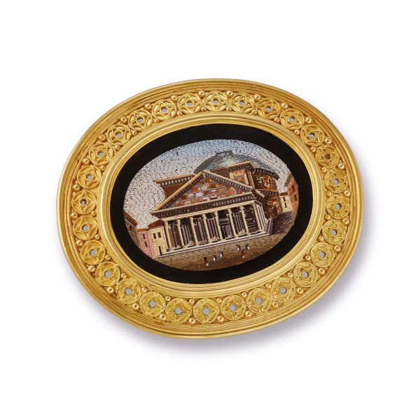 



BROOCH WITH MICROMOSAIC