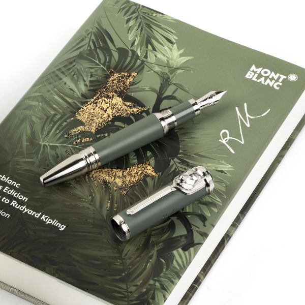 Montblanc - MONTBLANC RUDYARD KIPLING WRITERS SERIES LIMITED EDITION N. 2888/9800 FOUNTAIN PEN, 2019