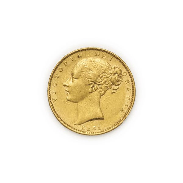 Victoria (1837-1901) - Sovereign 1861 – Zecca: Londra