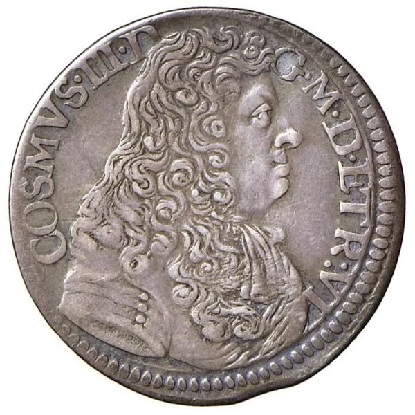 FIRENZE COSIMO III DE&rsquo; MEDICI (1670-1723) LIRA 1677