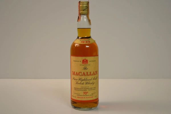 Macallan-Glenlivet Sherry Wood Pure Malt Scotch Whisky Gordon &amp; MacPhail 1939