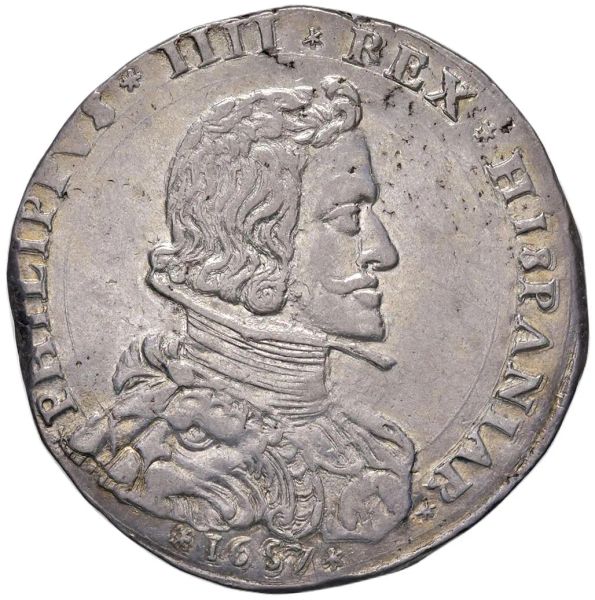 MILANO. FILIPPO IV (1621-1665) FILIPPO 1657