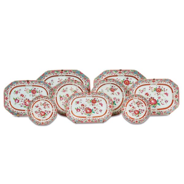 SERIVIZIO DA TAVOLA, CINA, DINASTINA QING, PERIODO QIANLONG, 1750 CIRCA