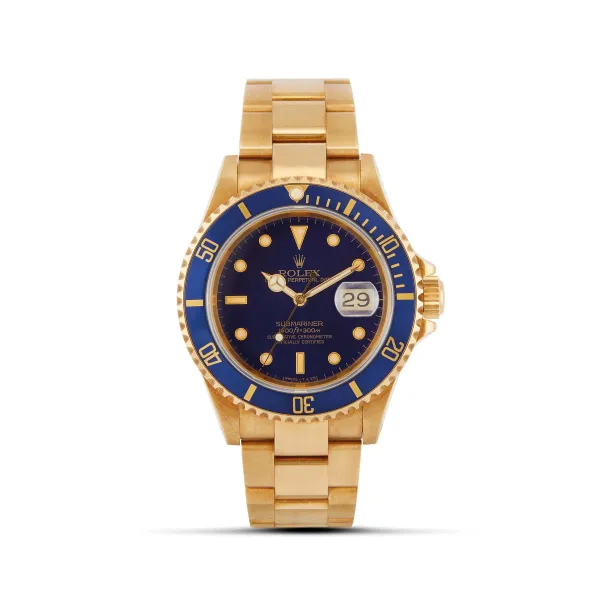 Rolex - 



ROLEX SUBMARINER ORO GIALLO REF. 16618 N. E6772XX ANNO 1991