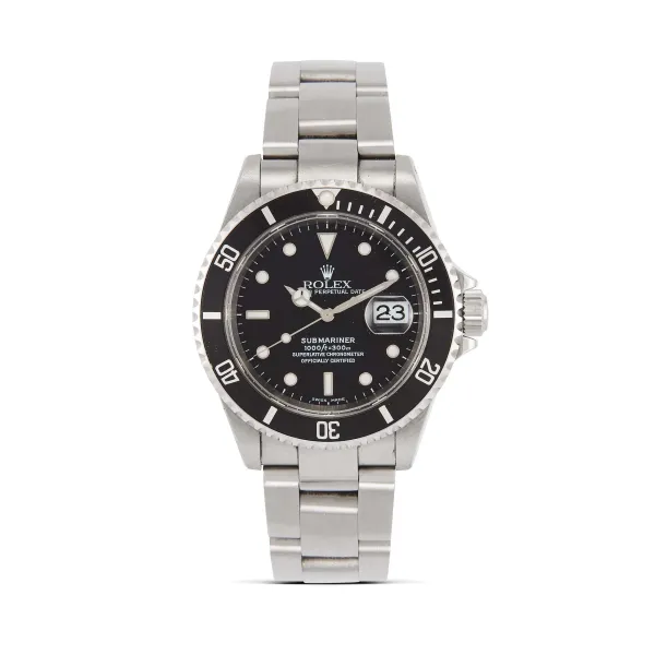 Rolex - 



ROLEX SUBMARINER REF. 16610 N. K1290XX STAINLESS STEEL WRISTWATCH, 2002 