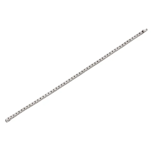 



DIAMOND TENNIS BRACELET IN 18KT WHITE GOLD