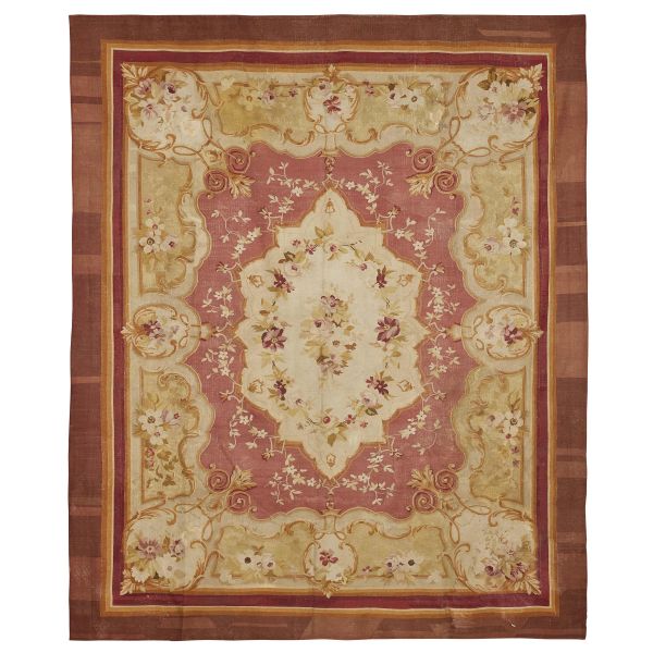 A FRENCH AUBUSSON CARPET, 19TH CENTURY