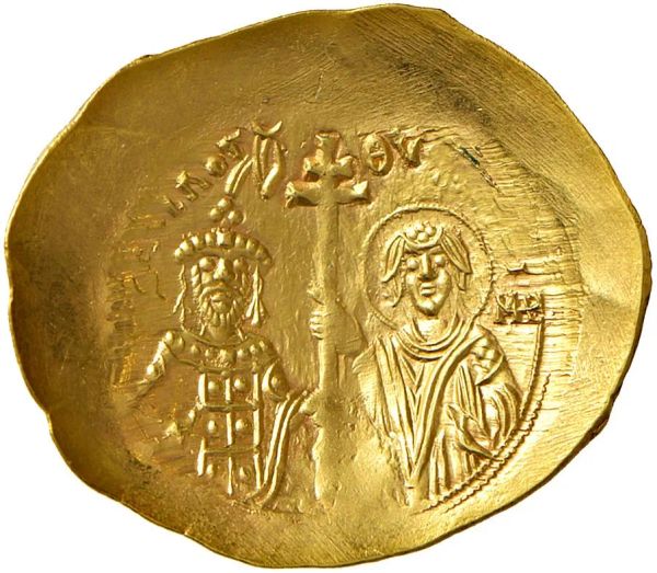      BISANZIO GIOVANNI II (1118-1143). ZECCA DI COSTANTINOPOLI. HYPERPYRON 