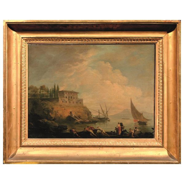 Seguace di Claude Joseph Vernet, secc. XVIII-XIX