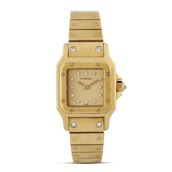Cartier : CARTIER SANTOS LADY N. 80901040XX - Asta OROLOGI