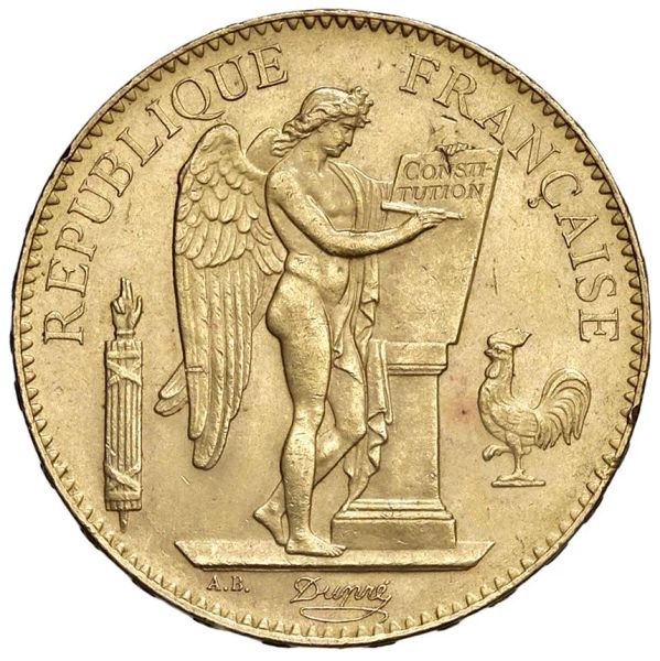 



FRANCIA. III REPUBBLICA (1870-1840) 100 FRANCHI 1886 PARIGI