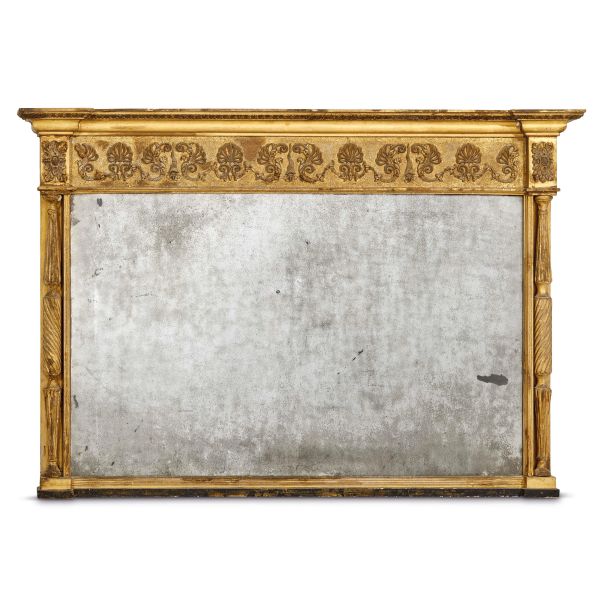 



A TUSCAN MIRROR, LATE 18TH CENTURY