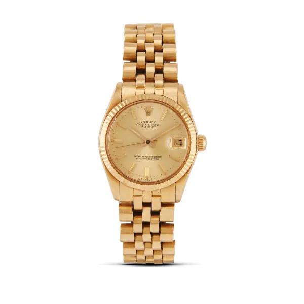 Rolex - 



ROLEX DATEJUST MEDIO REF. 6827 ORO GIALLO N. 41494XX ANNO 1976