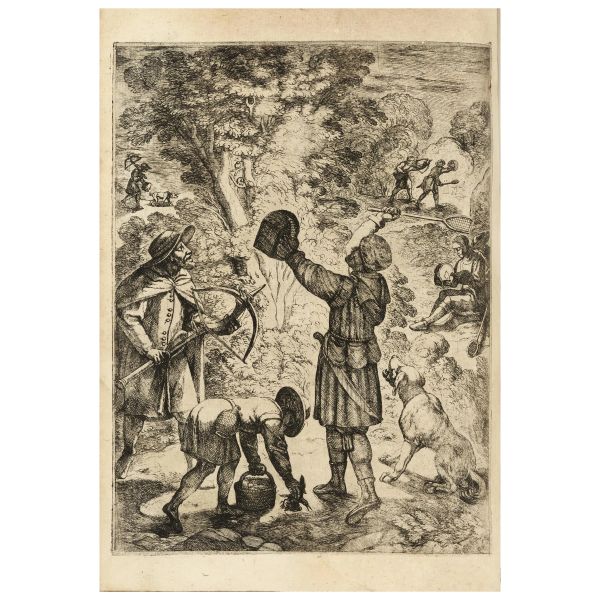 First edition of the most famous work on birding in the 17th century  